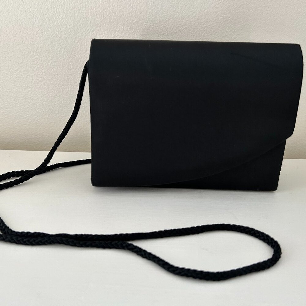 Black evening bag
